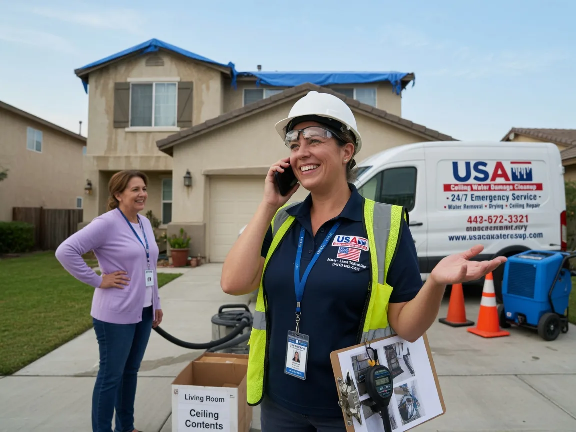 Ceiling Water Damage Restoration Foristell, MO FAQs